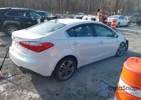 2016 Kia Forte Ex из США, поврежденный, VIN KNAFZ4A80G5549915